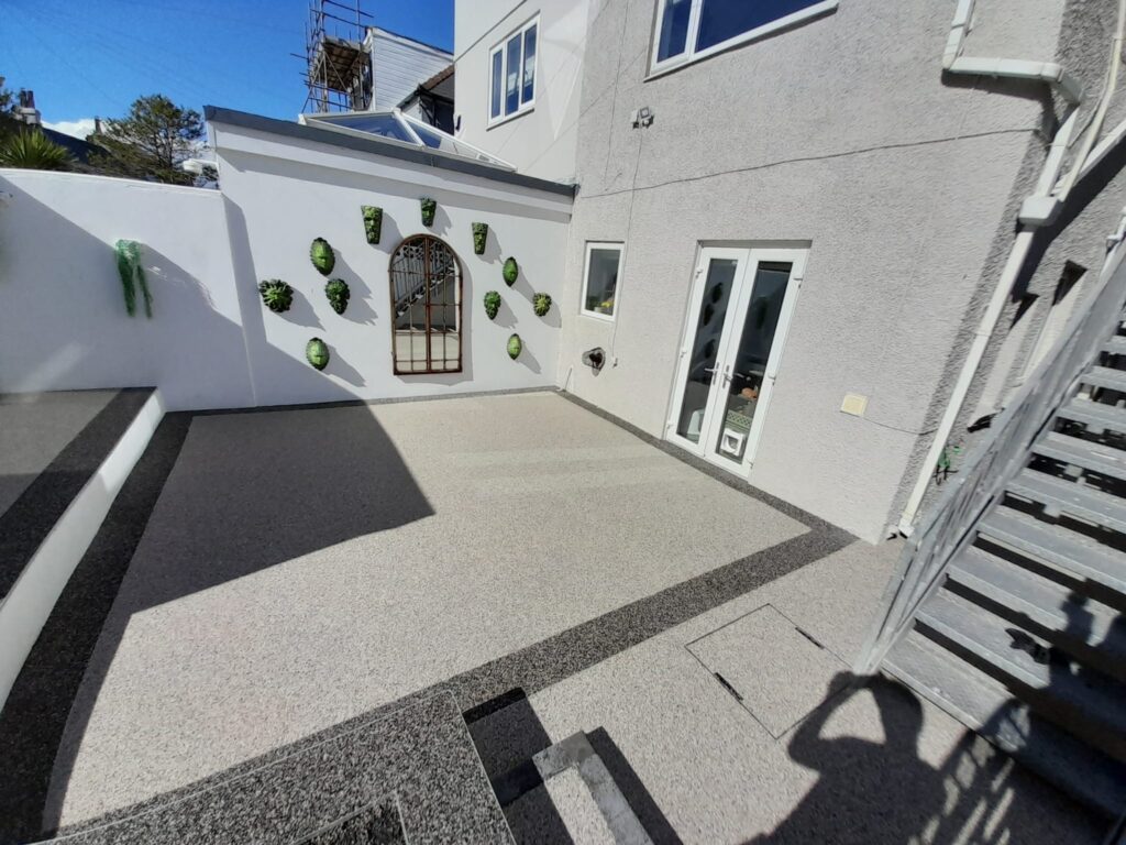 Domestic Resin Patio Area