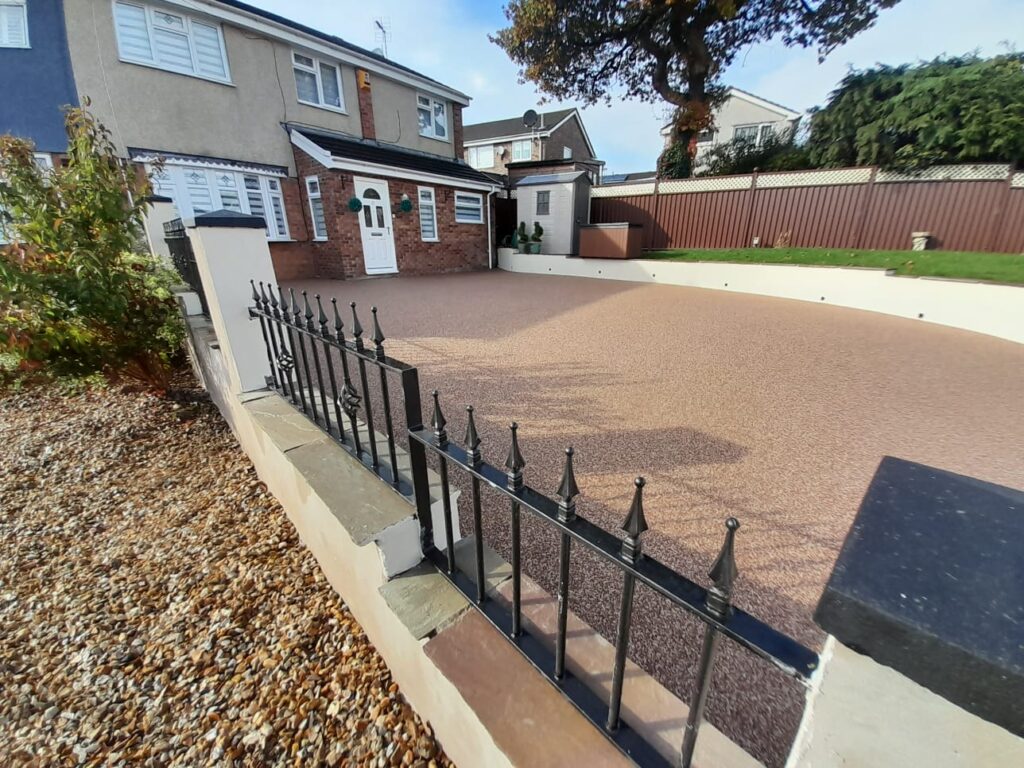 Large Home Resin Driveway