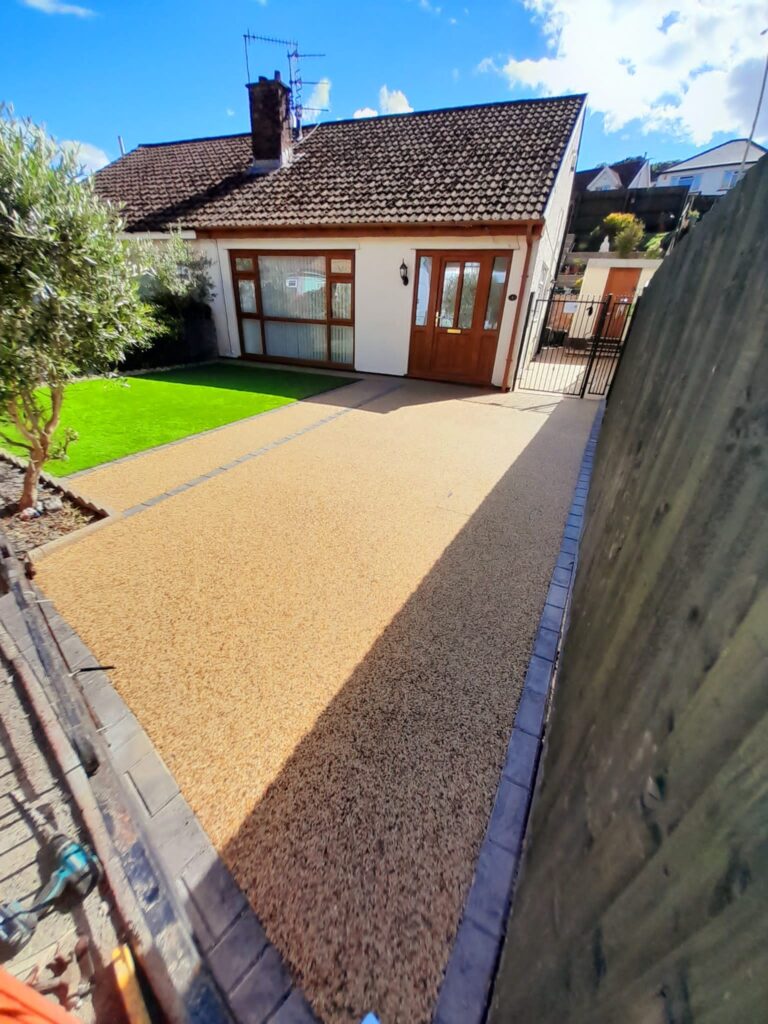 Springtime Resin Driveway