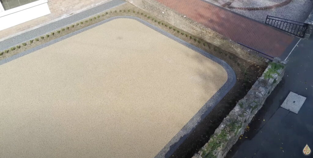 Resin Driveway Arial Shot