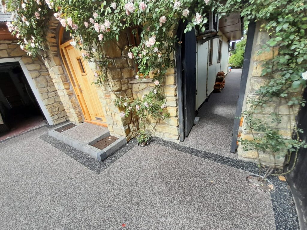 Resin Patio and Pathway