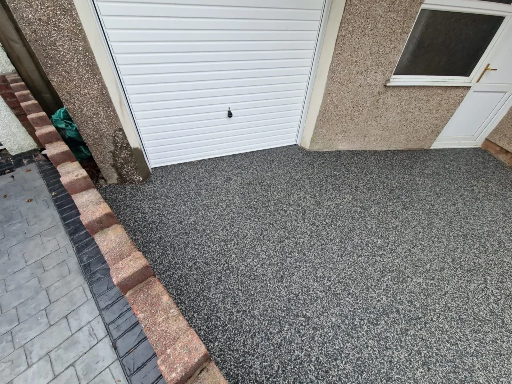 Resin Driveway & Entrance View 1a