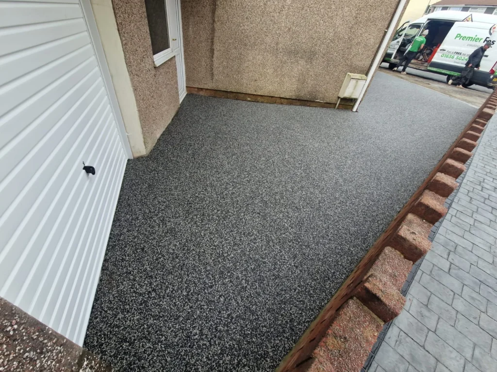 Resin Driveway & Entrance View 1b