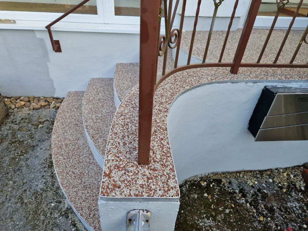 Resin Path & Stairs