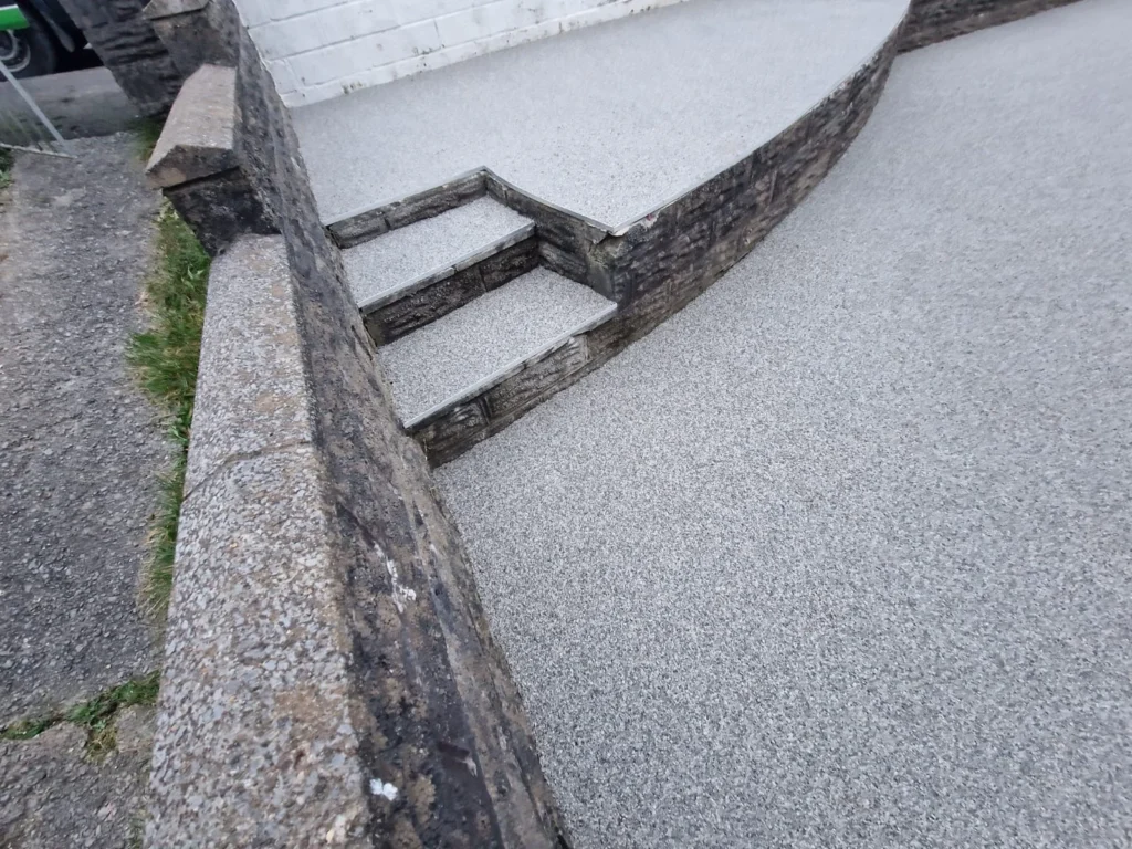 Resin Patio & Steps