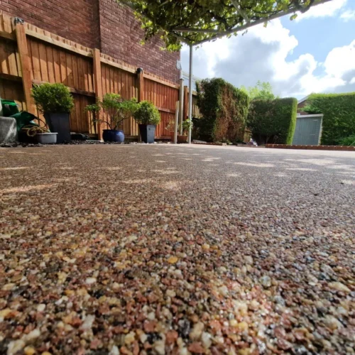 Resin Paths: Beauty and Functionality Rose Garden Patio