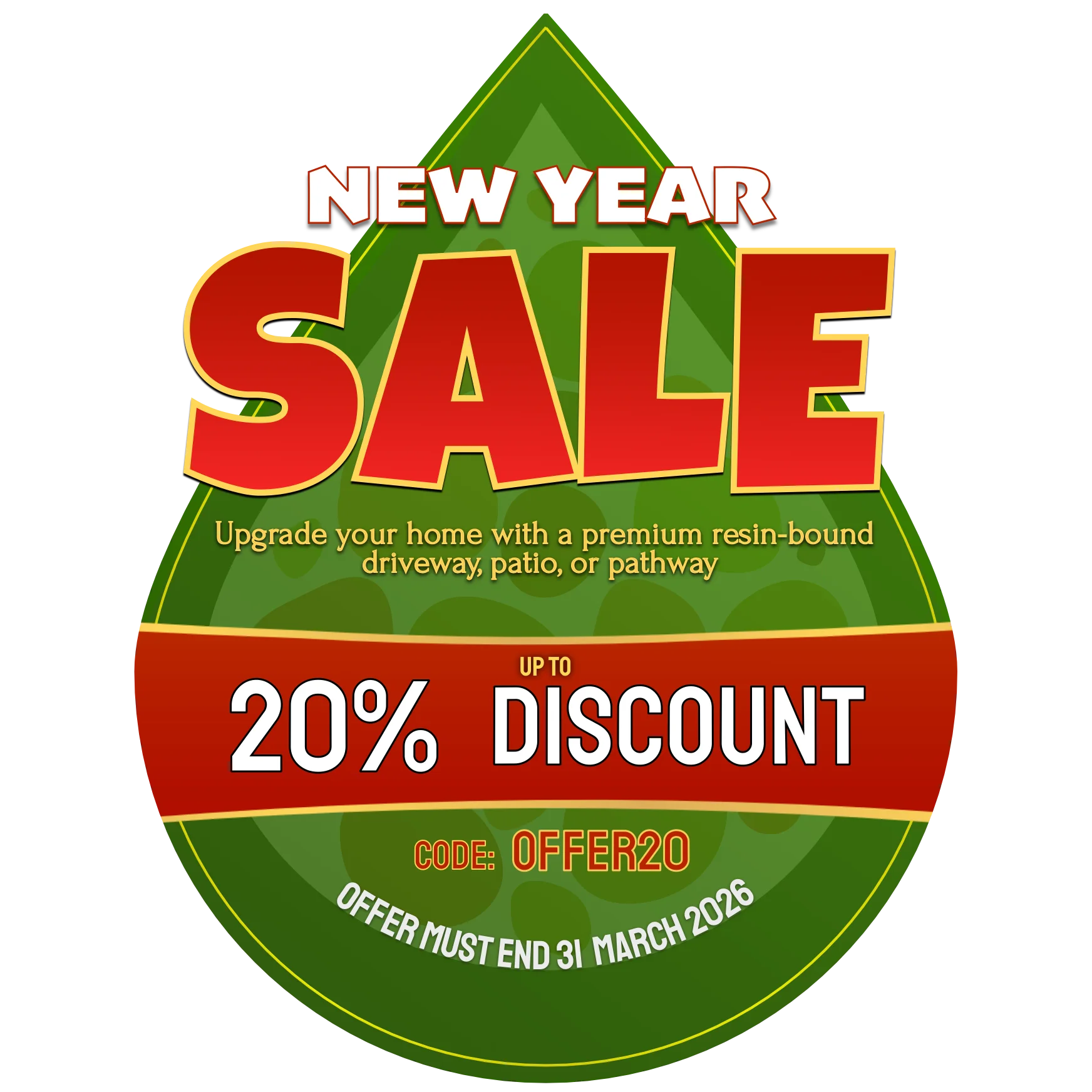 PREMIER RESIN DRIVES Advert Discount