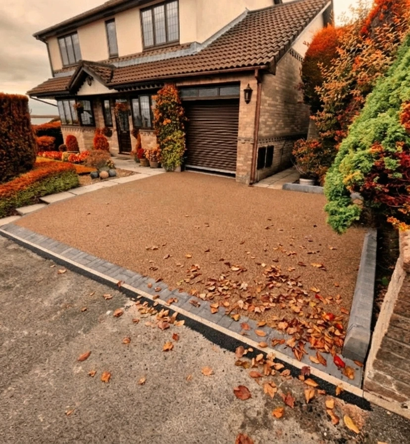 Keep Leaves and Debris Clear resin driveways, patios, and pathways