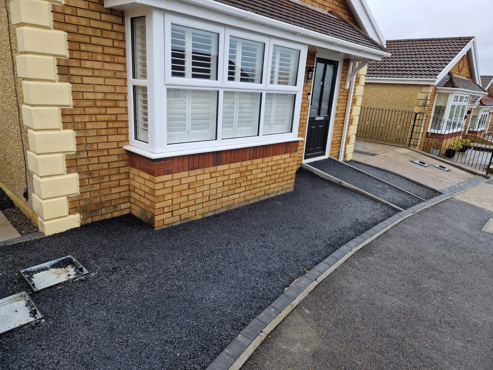 1st step tarmac laid